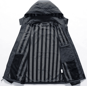 Lightweight Mens 100 Percent Polyester <b>Jacket</b> Water Resistant Durable Casual Outerwear - Product Image 3