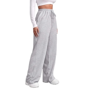 <b>Women's</b> Premium Fleece Cotton Jogger <b>Sweatpants</b> OEM Service Fashionable Flat Low MOQ Summer Outdoor Running Casual Breathable - Product Image 5