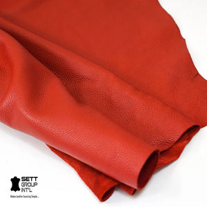 Cuir pleine fleur de vache OEM Rose Madder 1.1-1.3MM pour la fabrication de chaussures, la décoration intérieure, les travaux de couture et le marquage du cuir, de qualité supérieure et fiable - Product Image 1