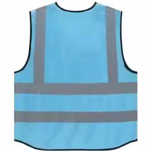 Chaleco de Seguridad Reflectante de Alta Visibilidad, Moderno y Transpirable, de Poliéster, con Opciones Personalizables, Unisex, a Bajo Precio - Product Image 3