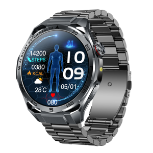 Monitor de Salud Inteligente <span class=keywords><strong>Android</strong></span> F400 con Seguimiento de Frecuencia Cardíaca, Monitor de Sueño, Diseño Cuadrado de Aleación, Resistente al Agua IP67, Unisex - Product Image 1