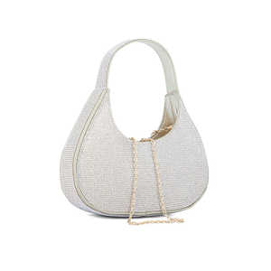 กระเป๋าราตรีสีทอง AB P24325กระเป๋าถือหรูหราสำหรับโอกาสพิเศษ - Product Image 2