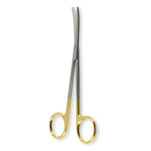 Ciseaux de dissection professionnels Medic Instrument, courbés, 180 mm (7 po), stériles, chirurgicaux, haute qualité, manuels, Metzenbaum, par SurgiRight - Product Image 4