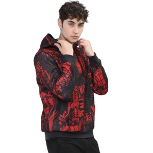 Sweat à capuche pull-over de conception personnalisée de haute qualité pour hommes Streetwear surdimensionné pour l'hiver Service OEM disponible - Product Image 5