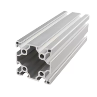 Profilé en aluminium à fente en T 60x60, extrusion robuste 6060 pour cadre d'équipement d'automatisation de poste de travail