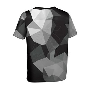 Service OEM, t-shirts pour hommes respirants, confortables, de haute qualité, sublimation, polyester/coton, écologiques, séchage rapide - Product Image 5