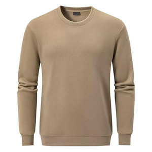 Premium Heavyweight Crewneck Sweatshirt <b>Men</b> Oversized Fit Front Minimalist <b>Pullover</b> Casual Fleece Quick Dry Breathable Custom - Product Image 4
