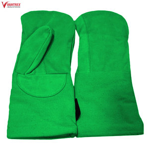 Extra <b>Long</b> Silicone Mitts <b>Gloves</b> With Quilted Liner And Non-slip Textured Grip Heat Resistant Bbq <b>Gloves</b> - Product Image 5
