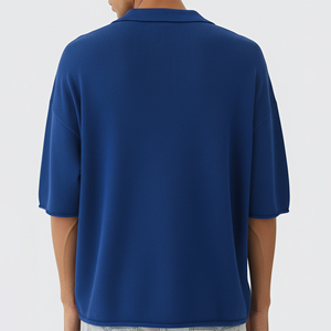 Camiseta de Hombre de Algodón 100% Tejido, OEM/ODM, Hombros Caídos, Logotipo Personalizado Impreso, Secado Rápido, Manga Corta, Superventas - Product Image 2