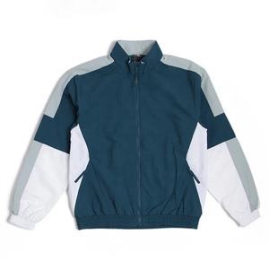 Cortavientos Vintage de Alta Calidad con Cremallera, Transpirable, para Primavera/Verano, Diseño Colorblock, Casual, para Exteriores, Venta al Por Mayor OEM Personalizada - Product Image 1