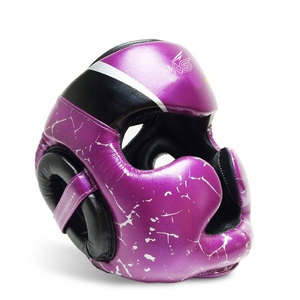 Best Selling High Quality Leather Professional Boxing & MMA <b>Training</b> <b>Head</b> Guard Wholesale Price Low MOQ - Product Image 2