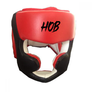 Protector de Cabeza de Boxeo de Cuero PU Transpirable y Resistente al Viento de Primera Calidad, Unisex, Servicio OEM/ODM, Diseño Personalizado - Product Image 1