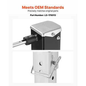 Piedino di appoggio universale di ricambio per sesta ruota da 32,5 pollici per camper, 179013, Componenti e sistemi per camper - Product Image 3