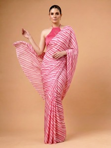 <b>Indian</b> Traditional Ethnic Casual Satin Silk Saree in Printed for Daily Wear and Festive Function for Women Trendy Fancy Outfit - Product Image 1