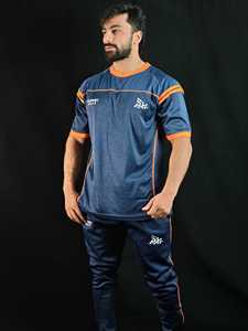 Ensemble de survêtement 3 pièces pour homme PUFFIN SPORTS, haute qualité, personnalisé, séchage rapide, col rond, coupe régulière, idéal pour l'été - Product Image 2