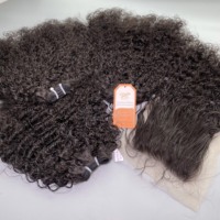 Extensiones de Cabello Virgen Vietnamita Rizado Birmano Grado 12A, Paquetes de Cabello Humano Remy Sin Procesar de 32 Pulgadas, Doble Trama a Máquina, 100g