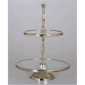 Soporte para Pastel de Metal Estilo Industrial con Acabado en Polvo para Interiores Contemporáneos - Product Image 2