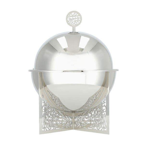 FULAIXIN Réchaud à gaz en acier inoxydable 304 avec motif martelé haut de gamme 6L pour buffets d'hôtel et banquets de mariage - Product Image 4