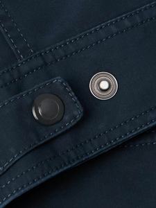 Chaqueta Vaquera Casual de Moda para Hombre, Estilo Urbano, Lavado Relajado, Diseño de Parches, para Invierno, Marca Personalizada, Transpirable - Product Image 5