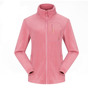 Custom Logo Women Casual Fleece Jacket Winter Warmth <b>Coat</b> With Phone Pocket High Quality Outdoor Jackets - Product Image 1