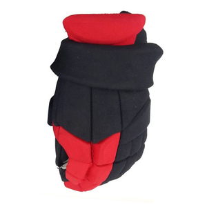 Guantes de Hockey sobre Hielo Negros y Rojos con Cierre de Velcro, Aislamiento Térmico de Poliéster, Unisex, para Deportes de Invierno, Último Diseño - Product Image 2