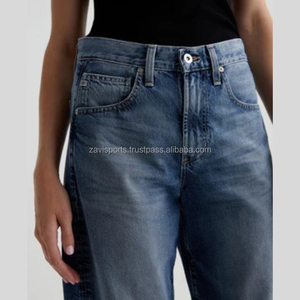 Jeans skinny tendance pour femmes Pantalons en denim Bas ample Vêtements en denim à la mode Parfait pour les femmes Pantalons en denim extensible ajustés - Product Image 5