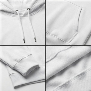 เสื้อสเวตเชิ้ตมีฮู้ดผู้ชาย North Approach สีขาว ผ้าฝ้ายเฟรนช์เทอร์รี่ มีกระเป๋า สไตล์ลำลอง ใส่ได้ทุกวัน ทรงปกติ สำหรับฤดูใบไม้ร่วง - Product Image 4