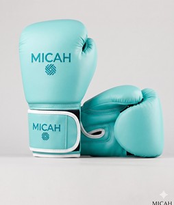 Gants de boxe de haute qualité pour l'entraînement et le sparring, avec logo personnalisé, sangle à lacets, en cuir PU respirant, pour la salle de sport, impression sérigraphiée - Product Image 6