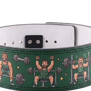 Ceintures d'anime réglables pour la musculation, ceinture en cuir 13 mm, ceinture d'entraînement pour la musculation, ceinture d'anime réglable unisexe - Product Image 4
