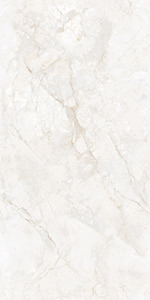 Carreaux de sol en porcelaine brillante Marlin White antidérapants de 8 mm d'épaisseur 600x1200 mm pour cuisine moderne, chambre, appartement, salle de bain, centre commercial - Product Image 2