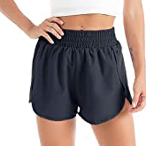 Ropa Deportiva, Prendas Deportivas, Pantalones Cortos de Gimnasio para Mujer, Cintura Alta, para Correr, Deportes al Aire Libre, Corte Holgado - Product Image 6