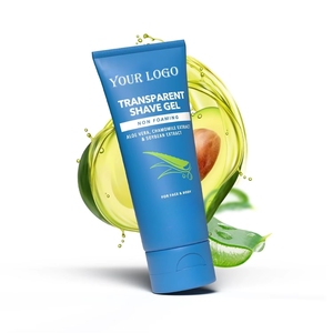 Gel de Rasage Transparent Marque Blanche Non Moussant à l'Aloe Vera, Camomille et Extrait de Soja Hydratant pour Hommes – OEM - Product Image 4