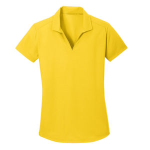 Polo Básico para Mujer, Ropa de Golf, Manga Corta, Algodón Transpirable, Tallas Grandes, Color Sólido, Diseño OEM - Product Image 3