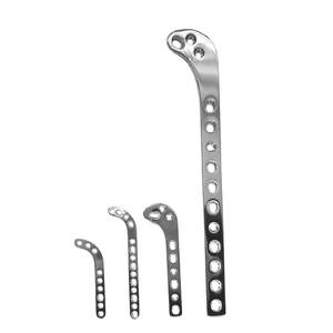 Placa Supracondilar Femoral de Acero Inoxidable con Bloqueo Izquierda o Derecha de 2.0mm, 9 o 14 Orificios, Longitud 49mm/70mm, Implantes Veterinarios - Product Image 5