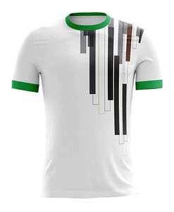 Camiseta de Fútbol Sublimada Personalizada Premium, Logotipo del Club, Impresión del Patrocinador, Mangas Cortas, Ligera, Impermeable, Verano, Unisex - Product Image 2