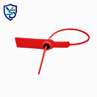 Sceau en plastique auto-bloquant haute sécurité YSD rouge pour conteneurs, marchandises et transport