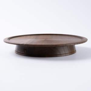 Bandeja de Madera de Acacia para Frutas, Plato Decorativo para Tartas, Soporte de Madera para Mesa de Postres para Bodas, Usado para Decorar - Product Image 4