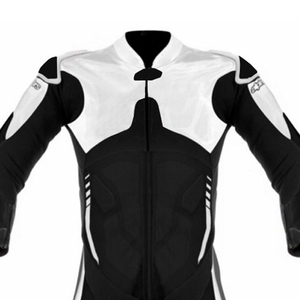 Traje de Motociclismo Personalizado de Verano, Transpirable, Unisex, de Cuero Vacuno Negro, de 2 Piezas, para Motociclistas - Product Image 3