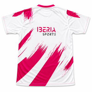 Ensemble de maillot et short de sport personnalisé IBERIA en polyester 100% sublimé |   Vêtements de sport respirants pour équipe adulte - Product Image 3