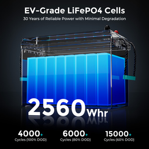 ECOBOSS High Cycle Life 24V100Ah 2.5kWh Lithium <b>Battery</b> Pack for Solar Energy Storage LiFePO4 <b>Battery</b> for Cabin Inverter System - Product Image 3