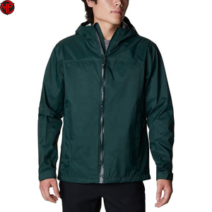 Men's <b>Waterproof</b> Windbreaker <b>Jacket</b> Lightweight Breathable Hooded Zip Up Outerwear for <b>Winter</b> Outdoor Wear <b>Jacket</b> - Product Image 1