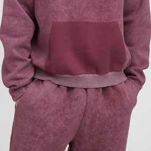 Ensemble de sport professionnel anti-bactérien à séchage rapide pour la course à pied, design tendance, différentes tailles, survêtement homme délavé à l'acide - Product Image 4