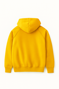 Sweat-shirt à capuche pour homme, rose uni, en molleton 100% coton, écologique, streetwear d'hiver, décontracté, coupe classique, avec poche, tricoté - Product Image 4