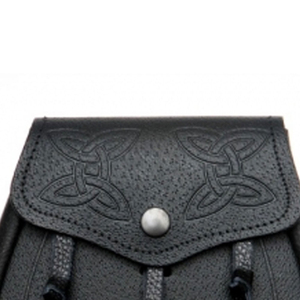 Vente en gros de sporrans noirs en tartan pour kilts, meilleur fournisseur de sporrans de Sialkot, Pakistan, sporrans personnalisés, nouvelle arrivée. - Product Image 4