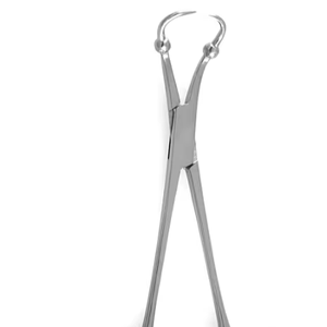 Pinza para toallas Backhaus con articulación de bola y encaje, 14 cm, de acero inoxidable, instrumento quirúrgico, pinza para toallas en venta - Product Image 1