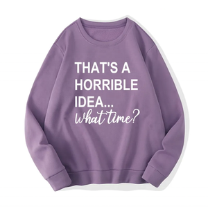 Premium Women Creepy Festive <b>Sweatshirt</b> <b>Vintage</b> Horror Graphic <b>Oversized</b> Fleece Pullover Loose Fit Street Wear <b>Sweatshirts</b> - Product Image 2
