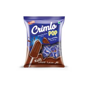 ลูกอมรสช็อกโกแลตแบบแท่ง คริมโล ป๊อป ไอศกรีมสไตล์คูลฟี ขนมหวานแสนอร่อย - Product Image 4