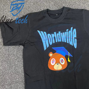 เสื้อยืดผู้ชายลายเสือดาวพิมพ์ลายดิจิตอล คอโอ แขนสั้น ผ้าสแปนเด็กซ์/คอตตอน 100% แห้งเร็ว สำหรับฤดูร้อน - Product Image 1