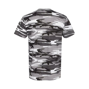 Fashionable <b>Men</b> Camouflage T Shirts O Neck Regular Sleeves Loose Fit Casual Summer Tee Shirts 100% Cotton Eco-Friendly - Product Image 6