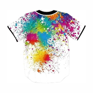 Maillot de baseball sublimé pour les joueurs compétitifs avec tissu flexible et design de couleurs durables - Product Image 6